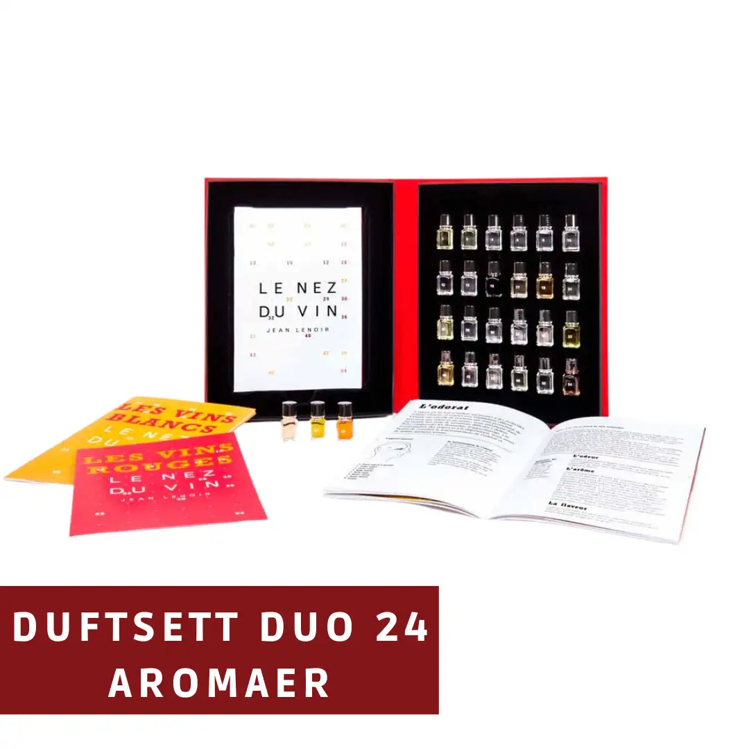 Le Nez du Vin - Duftsett Duo 24 aromaer - Jean Lenoir