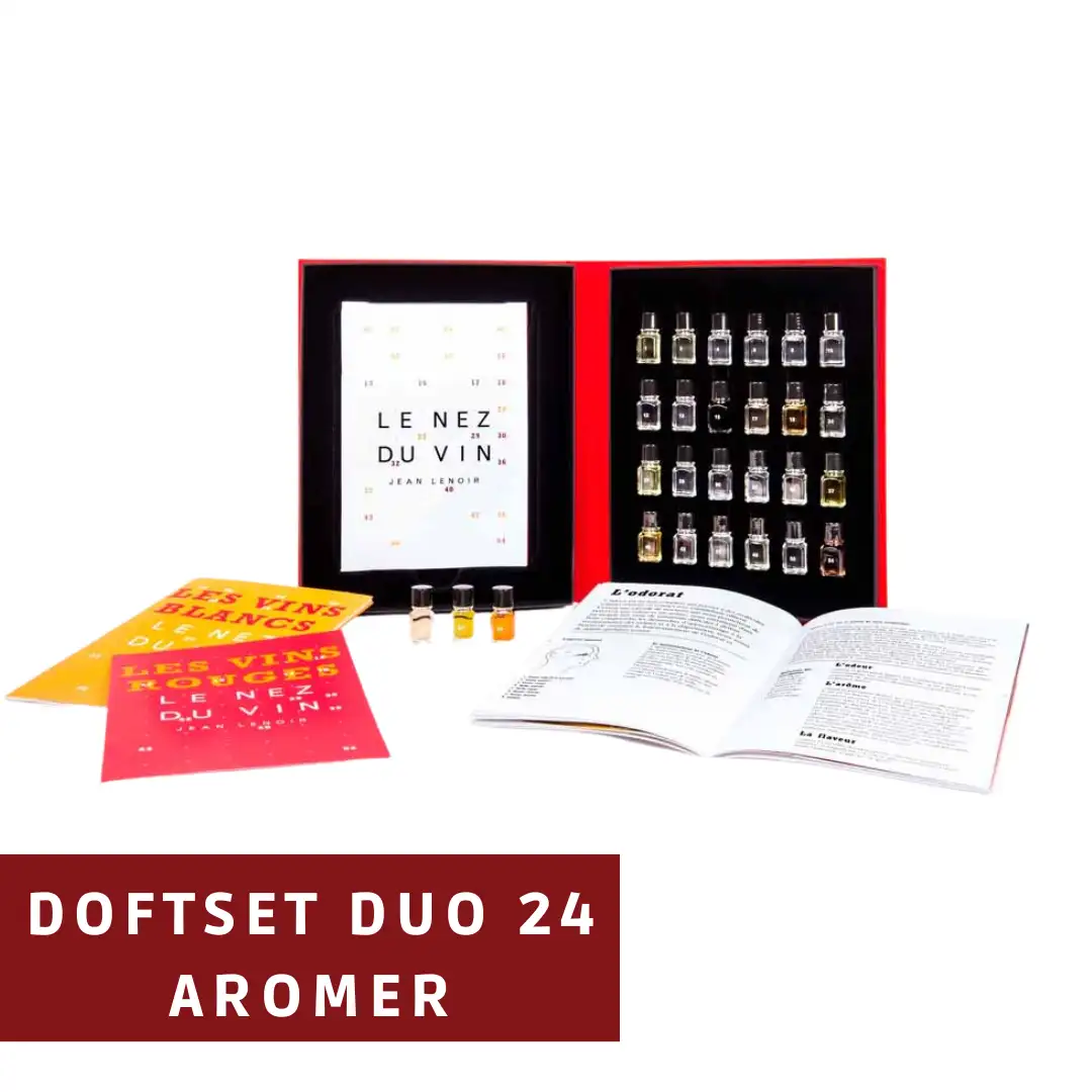 Le Nez du Vin - Doftset Duo 24 aromer - Jean Lenoir
