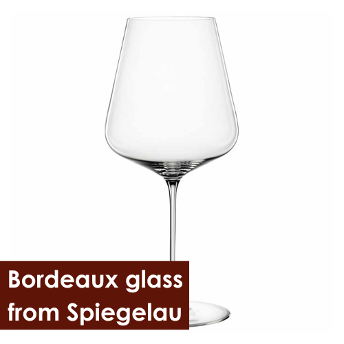 Bordeaux glass from Spiegelau