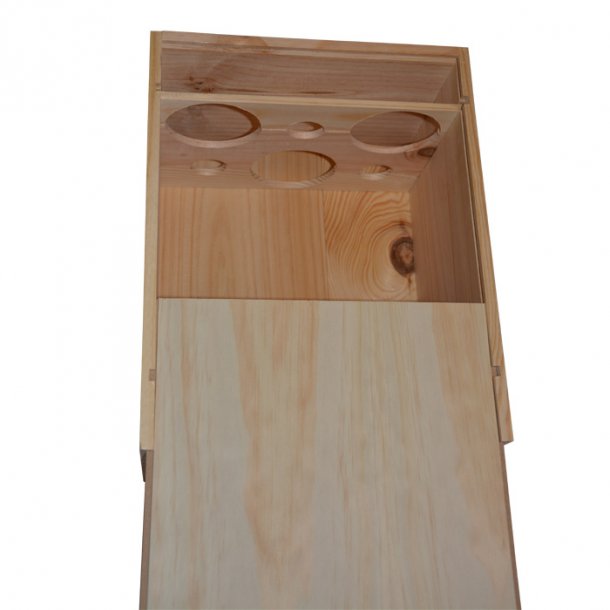 Vintrkasse med Vingrdstryk 6 flasker