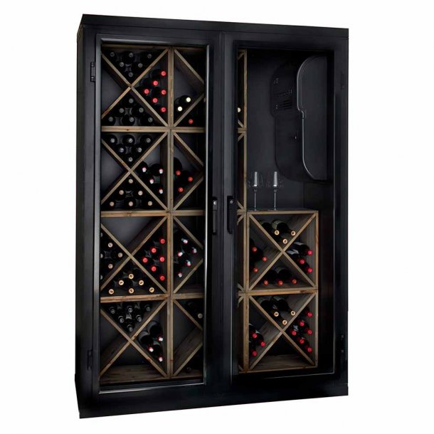 Thermocold - Komplet vinrum med dobbelt glasdr