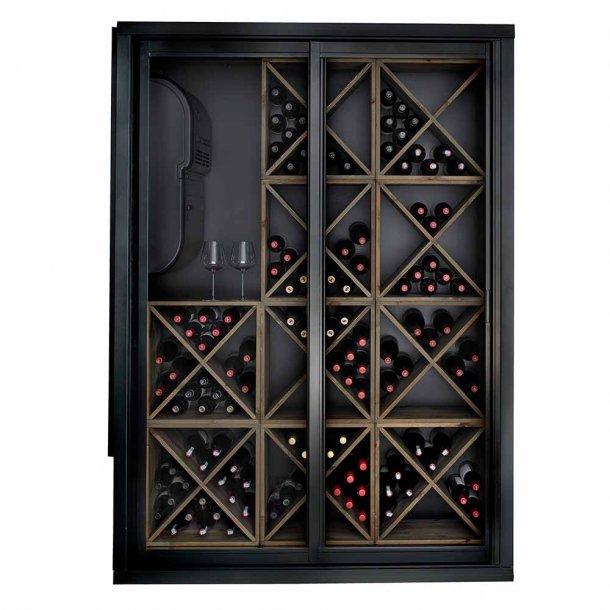 Thermocold - Complete wine room with sliding glass door