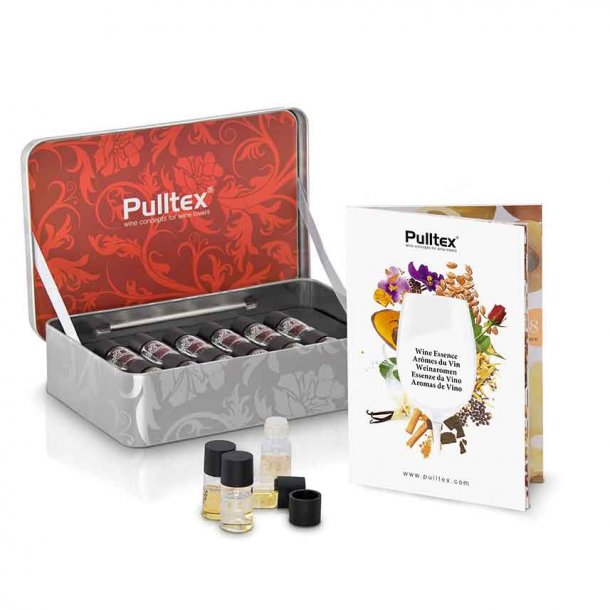 Pulltex - Set de aromas - Vino tinto - 12 frascos