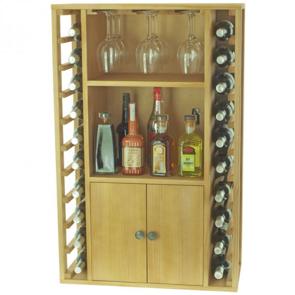 Winerex FARO - 20 bottles + cupboard and shelves
