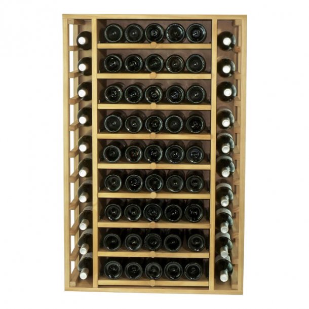 Winerex FAUSTA - 65 flessen - uittrekbare planken