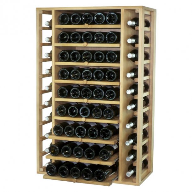 Winerex FAUSTA - 65 flasker - udtrkbar hylder