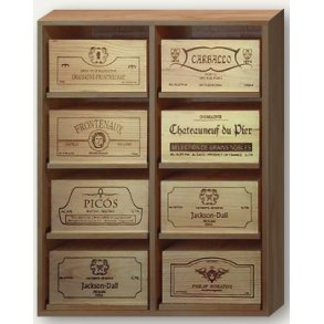 Winerex ESTELA - til 8 vinkasser (6-styks kasser)