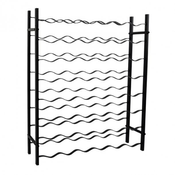 Fina - 48 flasker - Sort metal