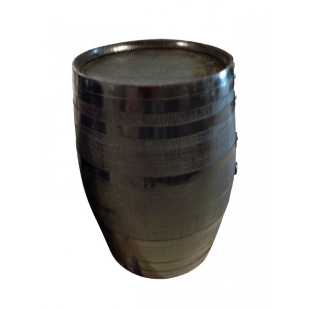 Renoveret tnde sortbejdset med sorte bnd