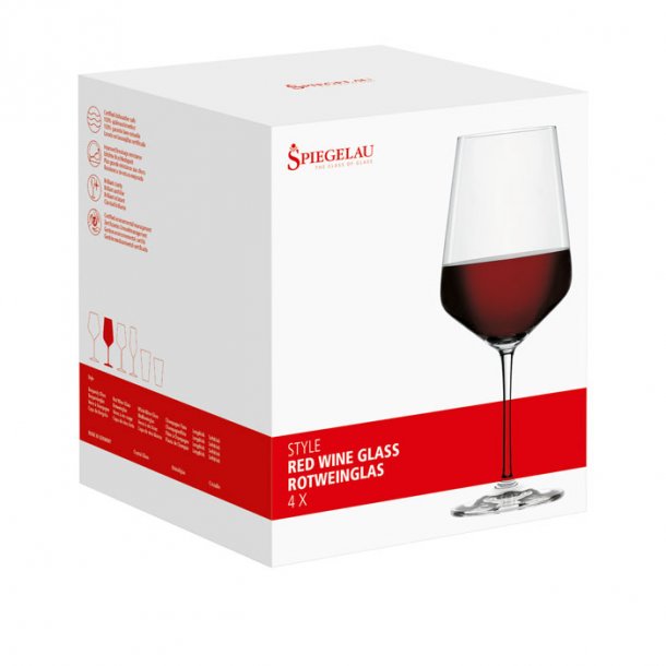 Spiegelau Style - Rdvinsglas (4 stk.)