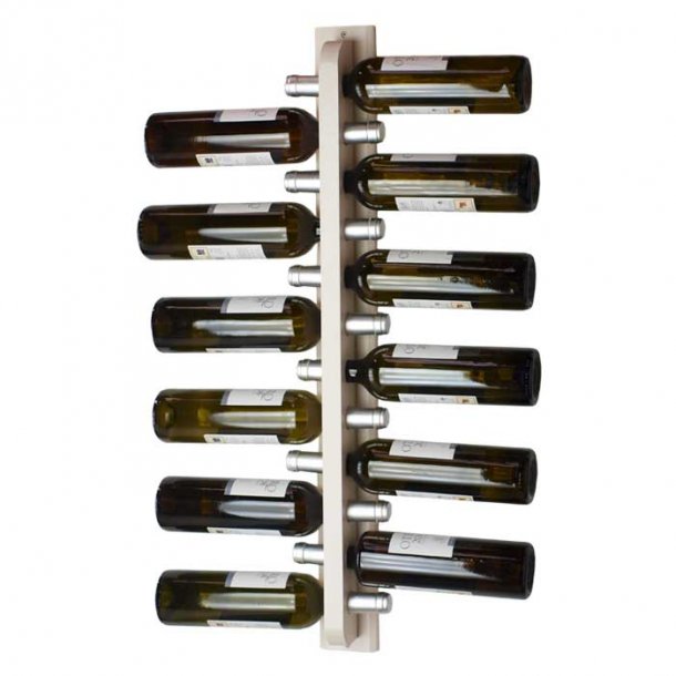 Alfi - 12 bottles - For wall mounting - White stained pine wood