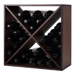 Gavi - 24 flasker - Mrk lakeret fyrretr