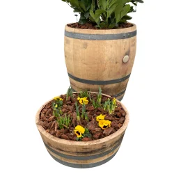 1/4 vintnde 225 liter - fransk eg - brugt