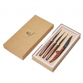 Laguiole - Cutting board and bread knife - Bamboo - Laguiole -  Wineandbarrels A/S