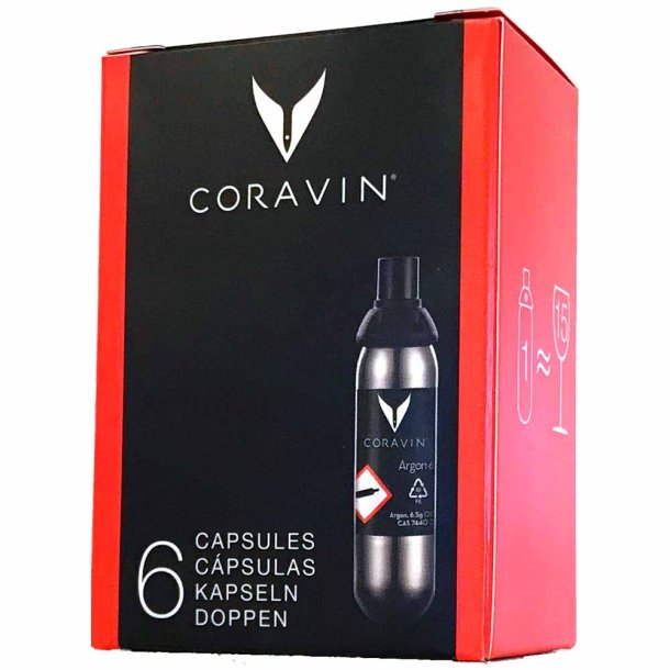 Coravin patroner (6 stk)