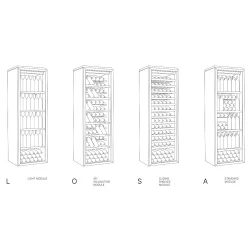 IP Industrie - Essential Wood 134 flasker - 1 klezone