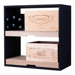 Caverack - PERNO - To udtrkshylder - Egetr &amp; sort