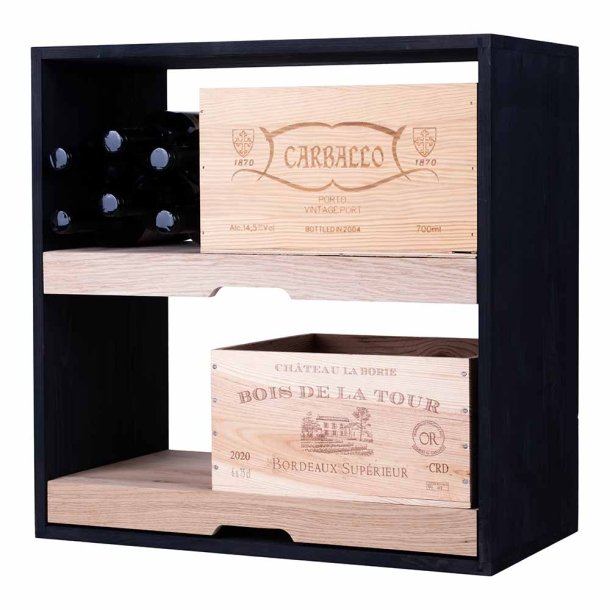 Caverack - PERNO - To udtrkshylder - Egetr &amp; sort