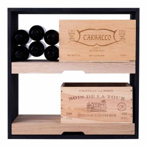 Caverack - PERNO - To udtrkshylder - Egetr & sort