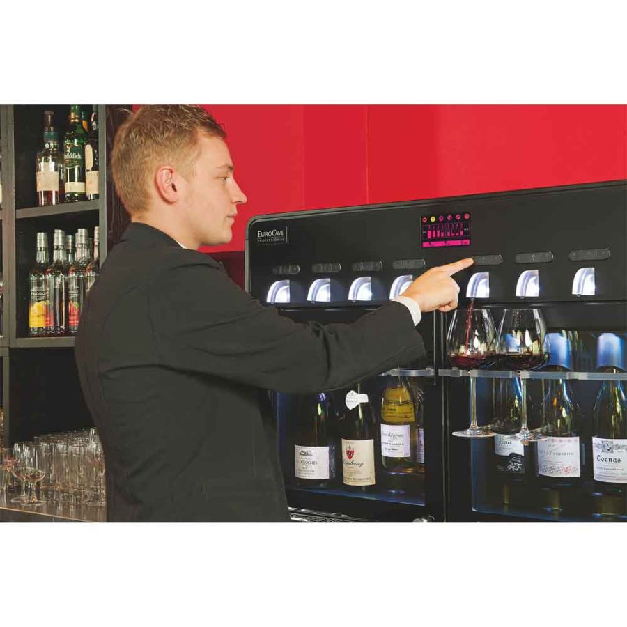 EuroCave - Vin au Verre 8.0 - Vinserveringsanlg - 8 flasker
