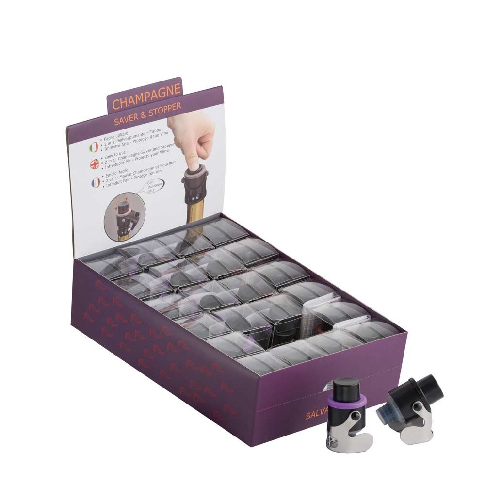 Champagne stopper Vakuumsystem Wineandbarrels