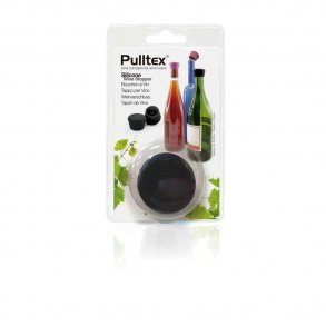 Pulltex - Blister - Vinstopper - Silikone - Sort