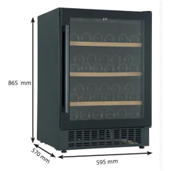 Cavecool Affection Jargon - Essential Edition - 54 bottles - 1 zone - Black