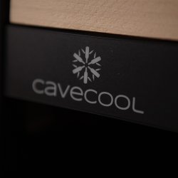 Cavecool Chill Sapphire - 102 bottles - Dual zone - Black