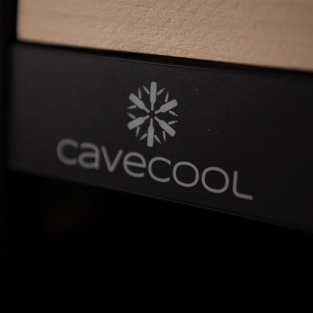 Cavecool Chill Sapphire - 102 bottles - Dual zone - Black