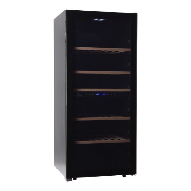 Cavecool Chill Sapphire - 102 bottles - Dual zone - Black
