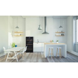 Cavecool Chill Sapphire - 122 bottles - Single zone - Black