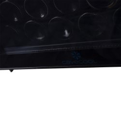 Cavecool Chill Sapphire - 122 bottles - Single zone - Black