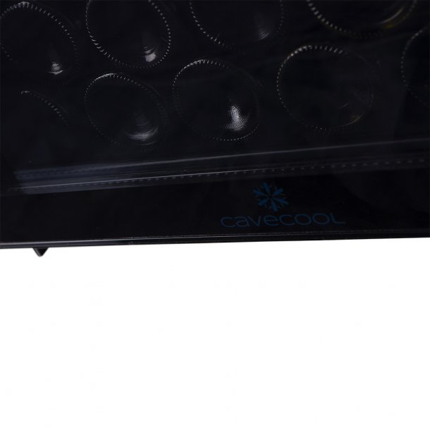 Cavecool Chill Sapphire - 122 bottles - Single zone - Black