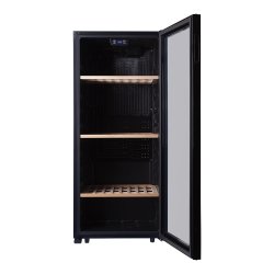 Cavecool Chill Sapphire - 122 bottles - Single zone - Black