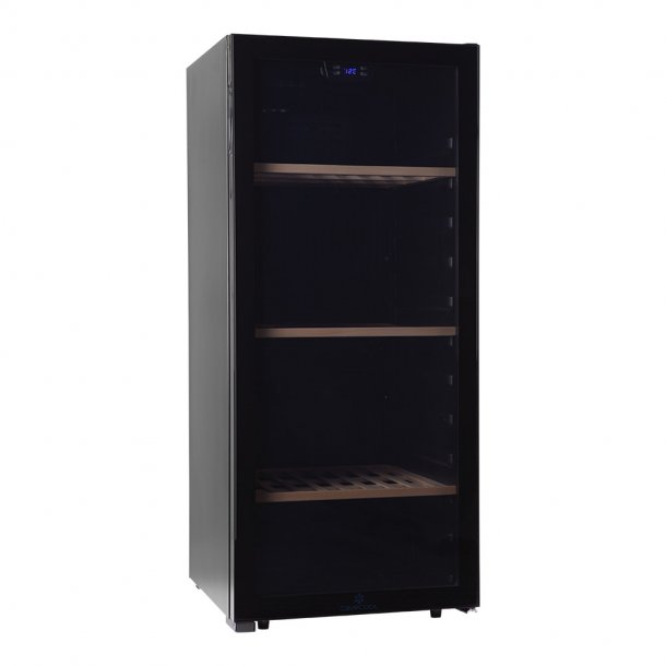 Cavecool Chill Sapphire - 122 bottles - Single zone - Black