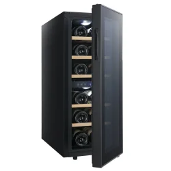 Cavecool Joy Larimar - 12 bottles - Dual zone - Black