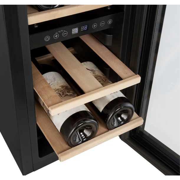 Cavecool Joy Larimar - 12 bottles - Dual zone - Black