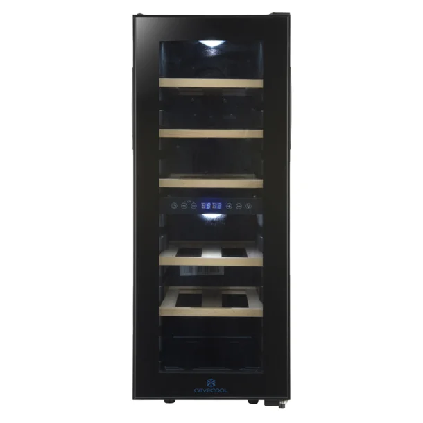 Cavecool Joy Larimar - 12 flasker - 2 zoner - Sort