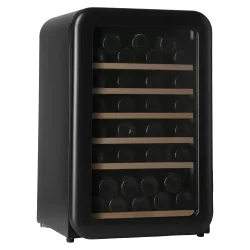 Cavecool Retro Apatite - 49 bottles - Single zone - Black