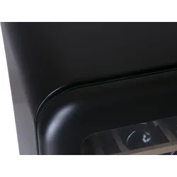 Cavecool Retro Halite -  76 bottles - Single zone - Black