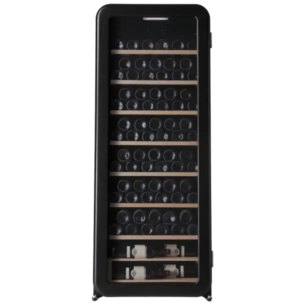 Cavecool Retro Halite  - 76 bottles - Single zone - Black