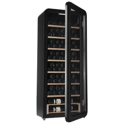 Cavecool Retro Halite -  76 bottles - Single zone - Black