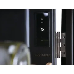 Cavecool Retro Halite -  76 bottles - Single zone - Black