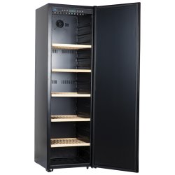 Cavecool Passion Mica - 248 bottles - 1 zone -  Black solid door