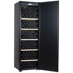 Cavecool Passion Mica - 248 bottles - 1 zone -  Black solid door