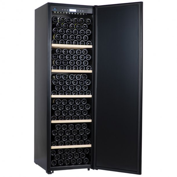 Cavecool Passion Mica - 248 bottles - 1 zone -  Black solid door