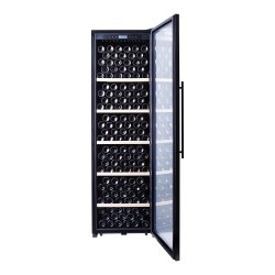 Cavecool Passion Mica - 248 bottles - 1 zone -  Black glass door