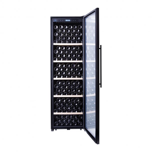 Cavecool Passion Mica - 248 bottles - 1 zone -  Black glass door