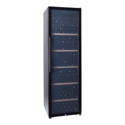 Cavecool Passion Mica - 248 bottles - 1 zone -  Black glass door