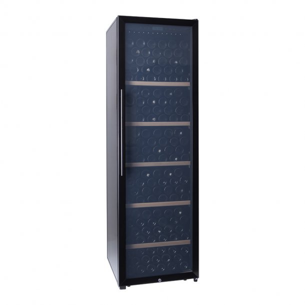 Cavecool Passion Mica - 248 bottles - 1 zone -  Black glass door
